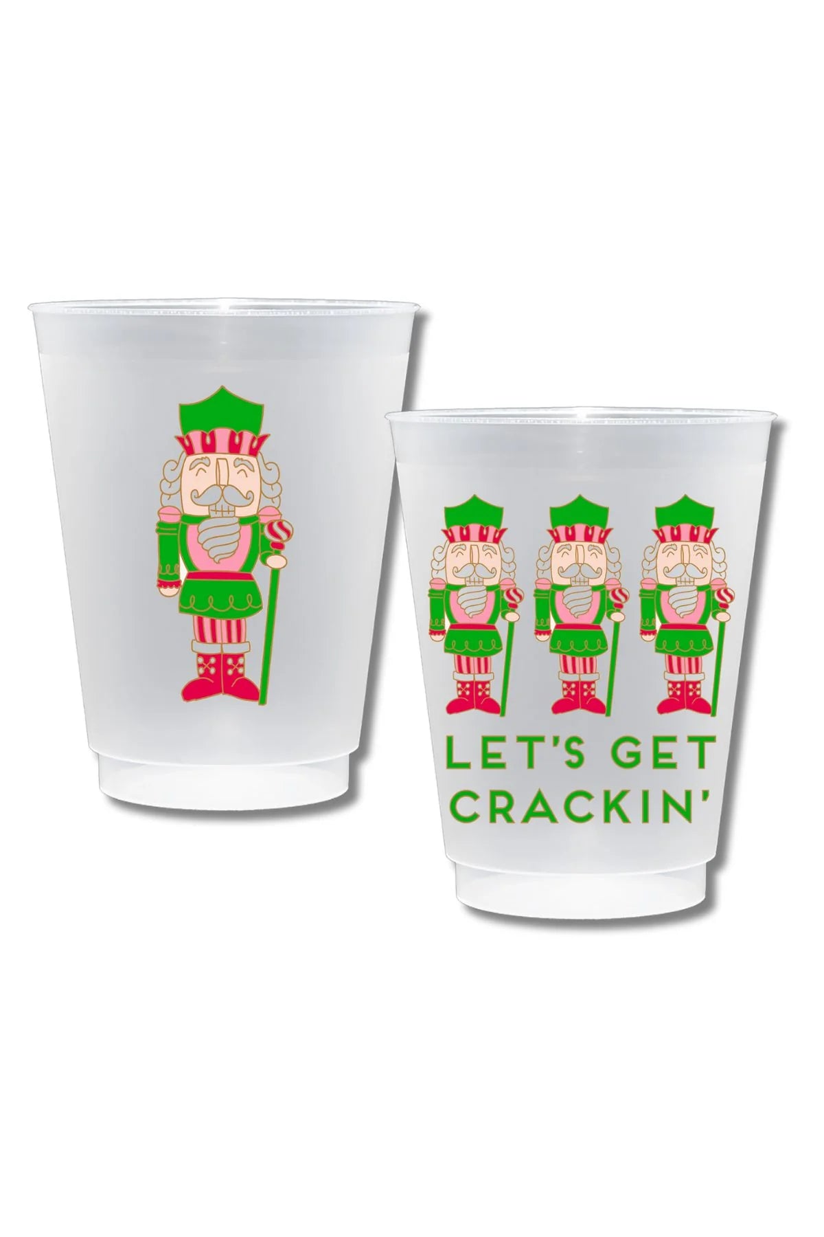 Canvas Holiday Nutcracker Cup