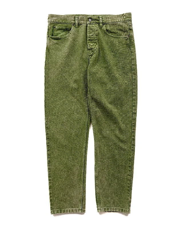 Carhartt W.I.P. Newel Pant Kiwi Worn Washed