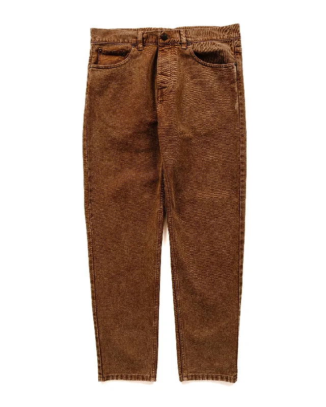 Carhartt W.I.P. Newel Pant Tamarind Worn Washed