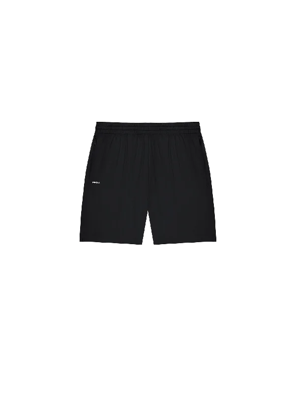 Womens DNA Recycled Nylon Shorts—black