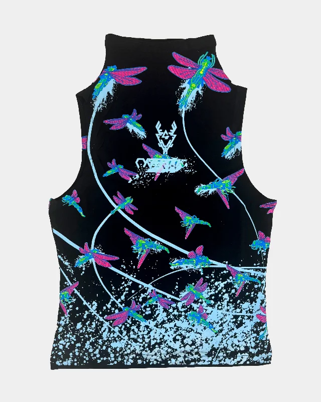 HIGH NECK VEST FIREFLIES