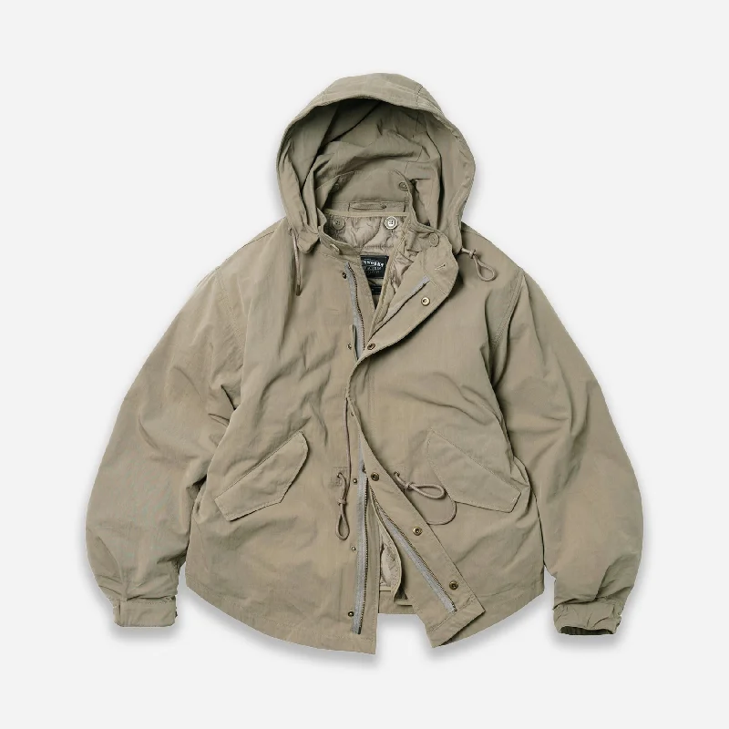 OSCAR FISHTAIL 2 IN 1 JACKET  - KHAKI