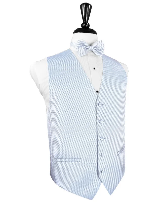 Powder Blue Venetian Tuxedo Vest