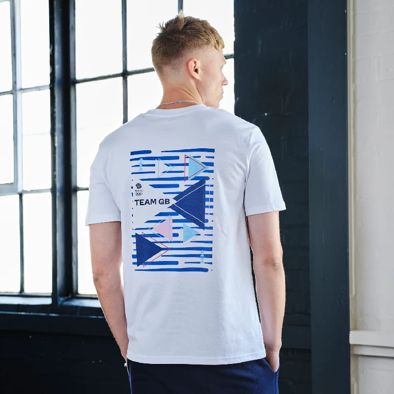 Team GB Celebrate Speed White T-shirt