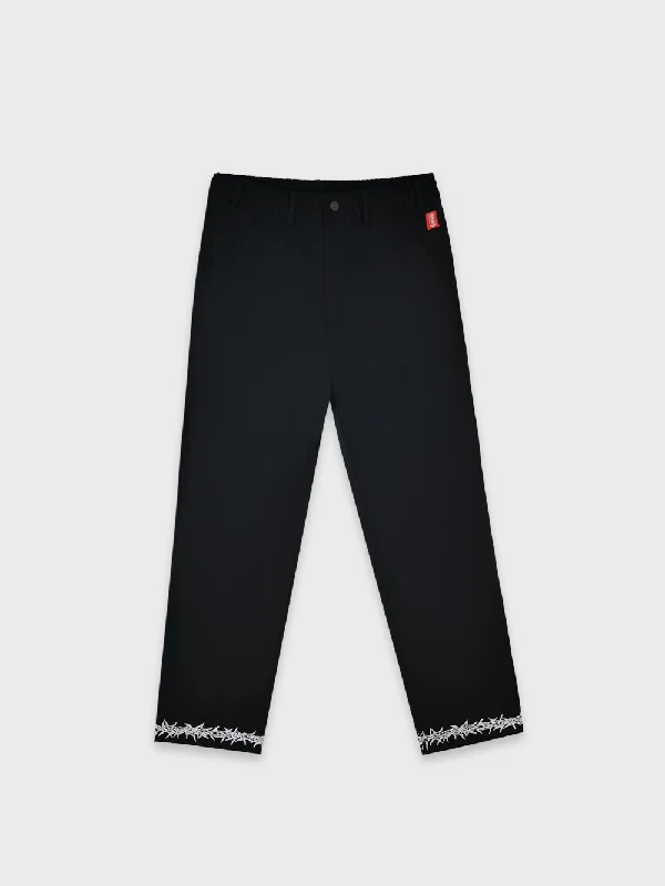 Thorn Straight Leg Pant - Black