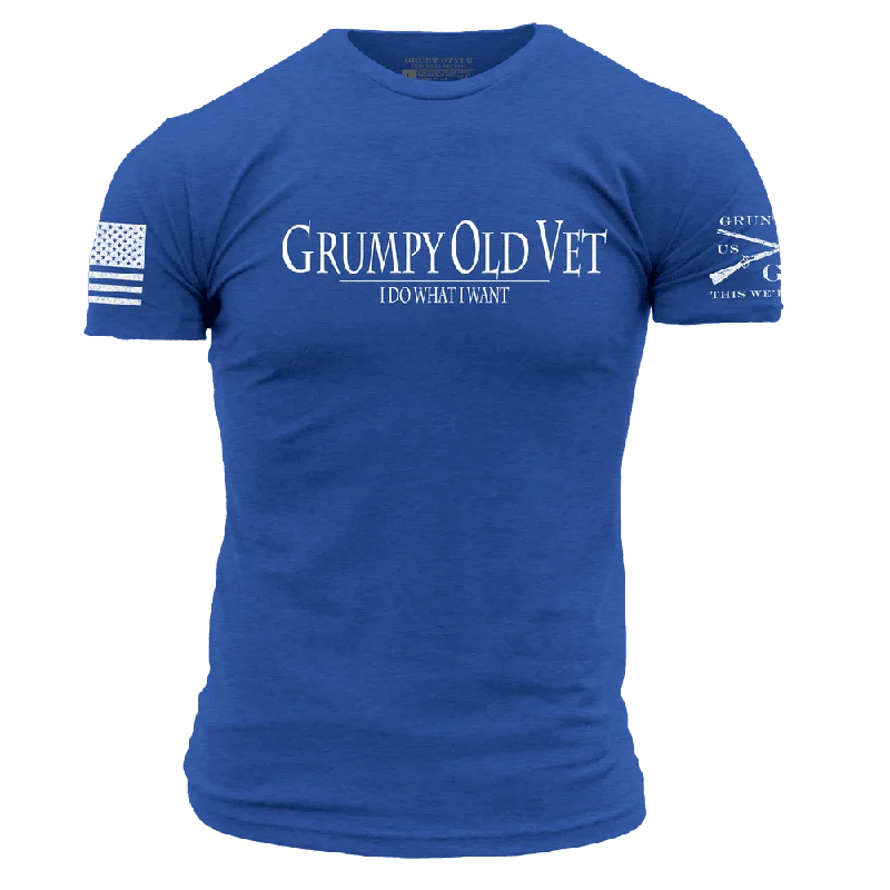 Grumpy Old Vet T-Shirt - Royal