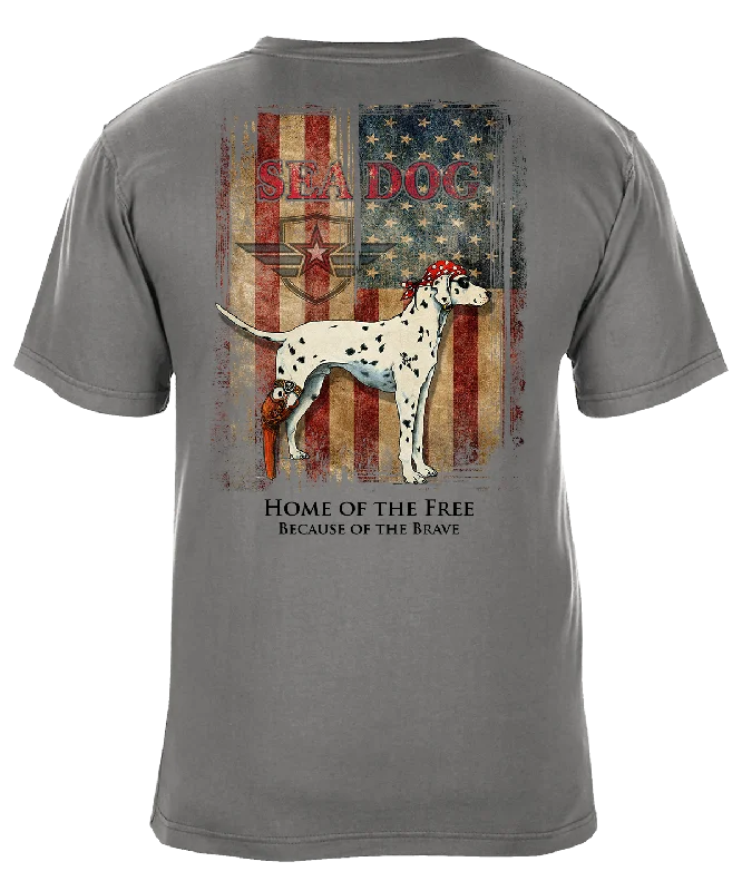 Grunge US Flag T-Shirt