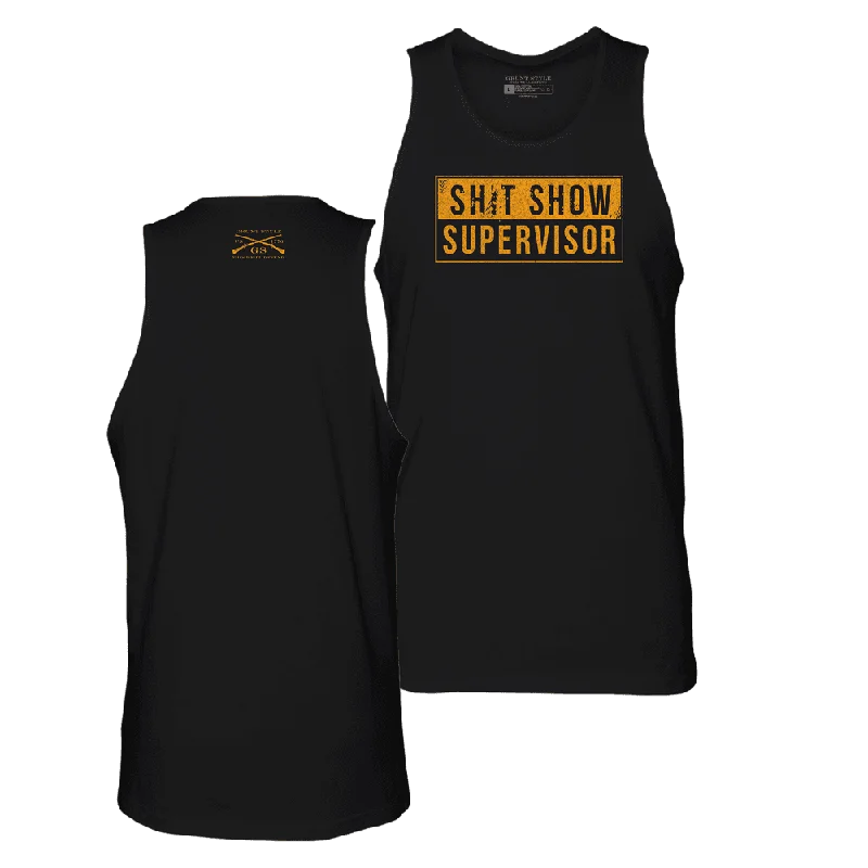 Sh*t Show Supervisor Tank - Black