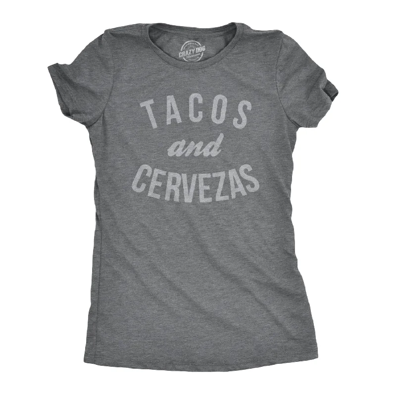 Tacos and Cervezas Women's T Shirt