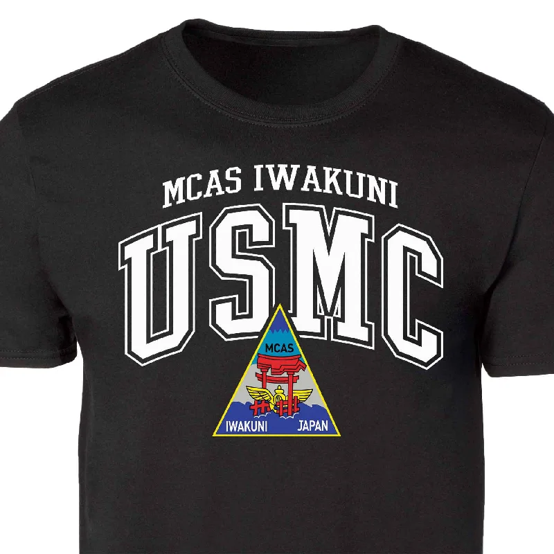 MCAS Iwakuni Arched Patch Graphic T-shirt