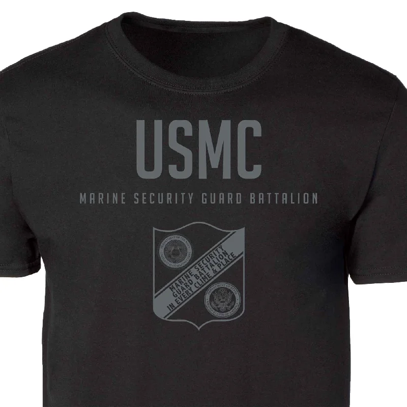 Marine Security Guard Tonal Patch Graphic T-shirt