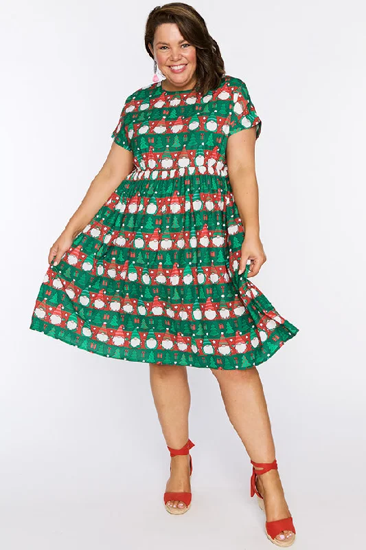 Bam Christmas Gnomes Dress